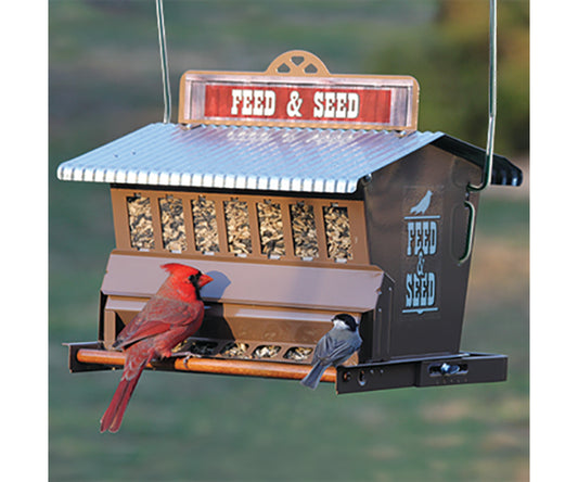 Rustic Farmhouse Absolute Feed & Seed Feeder