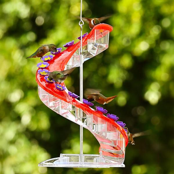 Cascade Helix 16-port Hummingbird Feeder with Mix & Pour Pitcher