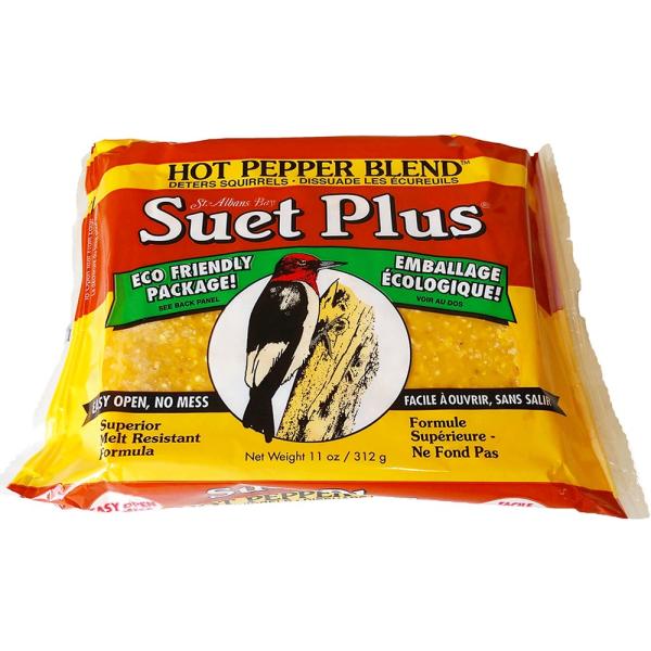 Hot Pepper Blend 11 oz Suet Cake Plus Freight