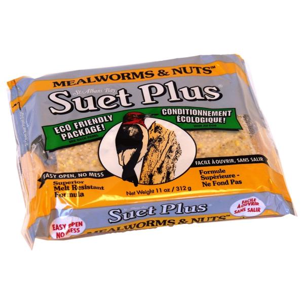 Mealworms and Nuts Suet Cake Plus Freight