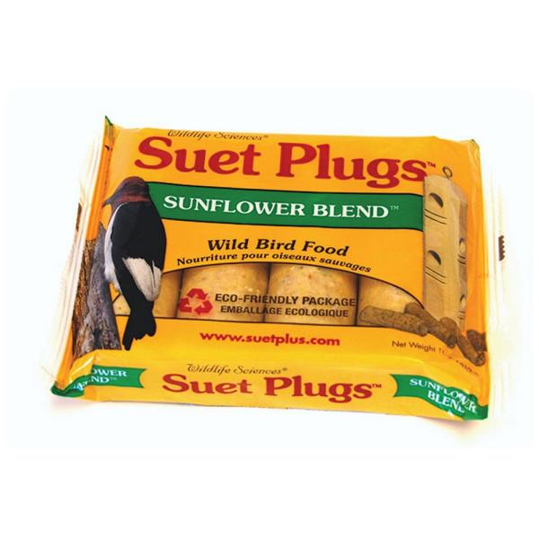Sunflower Suet Plugs 12 oz