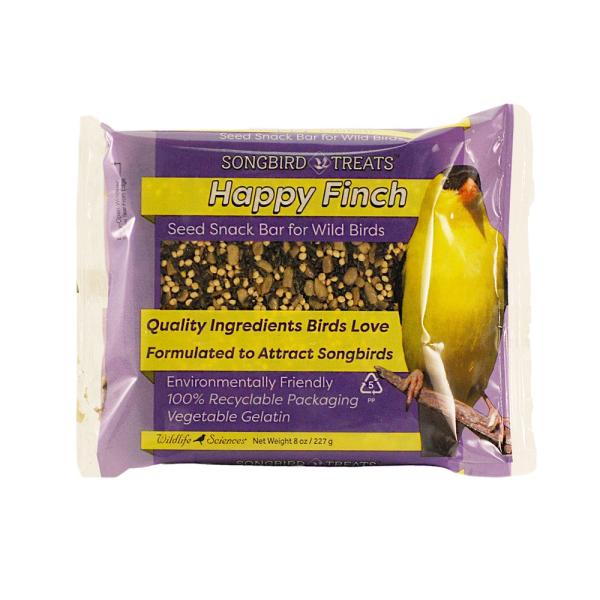 Happy Finch 8oz Seed Bar Plus Freight