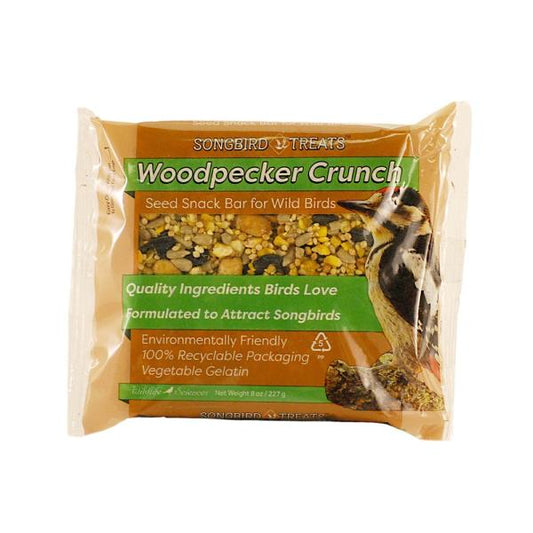 Woodpecker Crunch 8oz Seed Bar Plus Freight