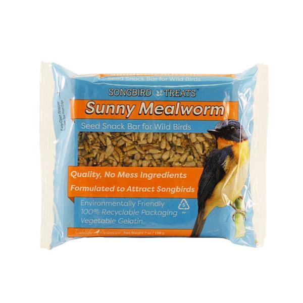 Sunny Mealworm 7oz Seed Bar Plus Freight
