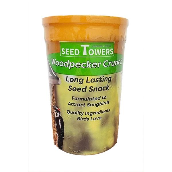 Woodpecker Crunch 32oz Seed Tower Plus Freight