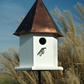 COPPER SONGBIRD DELUXE — WHITE/BROWN PATINA ROOF