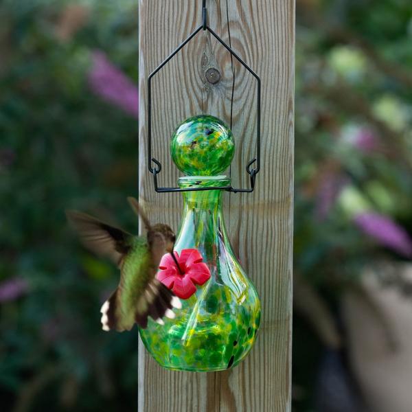 LunaLite Vase Hummingbird Feeder